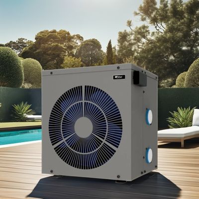 شراء مستوى الصوت 56dB A 3KW 50Hz R32 حمام سباحة مصغر مضخة حرارة عاكس سخان الماء التصنيع عبر الإنترنت