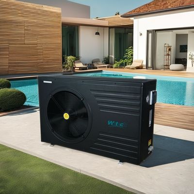شراء 5.0 COP البلاستيك 7.8 KW R32 حمام سباحة مضخة الحرارة Wifi التحكم 3.4m3/h التصنيع عبر الإنترنت