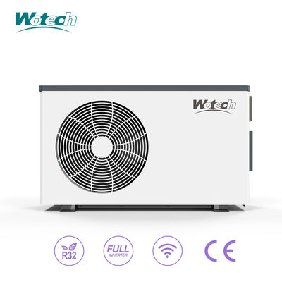 شراء مضخة حرارة حمام سباحة 16kw R32 كاملة مع عكس الحرارة مع COP عالية وشريحة معدنية التصنيع عبر الإنترنت