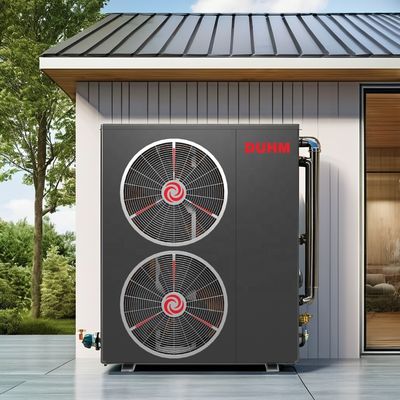 18kW 380V كفاءة التحكم في درجة الحرارة مضخة الحرارة الكهربائية أحادية القطعة مع R32 المبرد