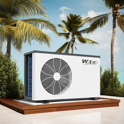 معدل تدفق المياه م3/ساعة 8-10 حرارة حمام السباحة السلسلة الذكية 3 مرحلة عاكس R32 Wifi