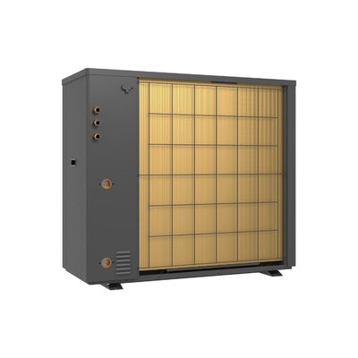 مضخة الحرارة من الفولاذ المغلف 3 مرحلة 16kw عاكس R290 أحادي الكتل للمناطق الباردة