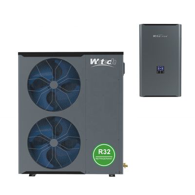 مضخة حرارة ذات 3 مراحل مستقلة R32 عاكس ASHP مصدر الهواء للتدفئة والتبريد و DHW 22kw Split
