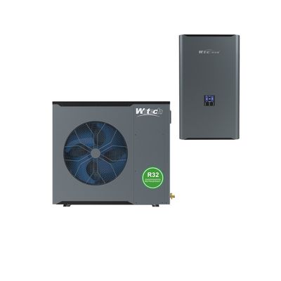 مضخة الحرارة الساخنة 10kw Split R32 Euro Standard A+++/A++ لفعالية تسخين المياه المنزلية