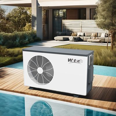 8kw مضخة الحرارة الكهربائية سخان المياه للسيطرة المرنة على البركة باستخدام R32 المبرد
