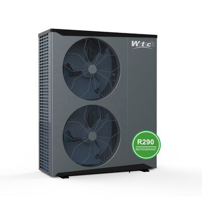 فندق 20kw R290 مضخة حرارة عاكسة ذات مرحلة واحدة مع شهادة CE ERP A / A