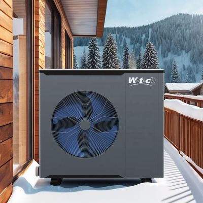 درجة حرارة 14kW DC Inverter مضخة حرارة أحادية الكتل سخان هواء-ماء للفنادق تصنيف ErP