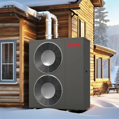 380v EVI R290 مضخة الحرارة أحادية الكتل سخان المياه WIFI التحكم في التصميم متعدد الوظائف