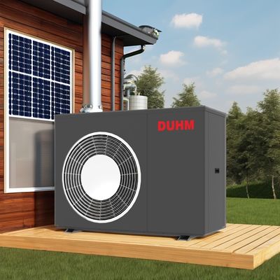 مضخة الحرارة الكهربائية A R290 EVI DC Inverter قطعة واحدةk للتدفئة والتبريد المنزلي