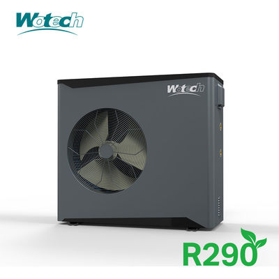 شهادة ووتش CE مضخة حرارة مصدر الهواء 12kw R290 ثلاثي المراحل عاكس الحرارة