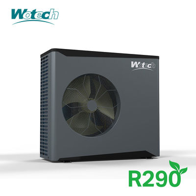 مضخة حرارة مصدر هواء 15kw DC Inverter للتدفئة المركزية التبريد