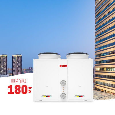 مضخة حرارة مستقلة 180kw R410a 3 مرحلة للحمام في مراكز التسوق والمدارس