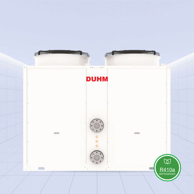 3 مرحلة مستقرة R410a تشغيل / إيقاف 180kw سخان الماء مضخة الحرارة كفاءة الطاقة لمراكز التسوق المدارس Hosiptal