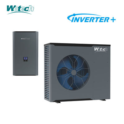 مضخة الحرارة من الهواء إلى الماء 18kw Wotech R32 معيار اليورو للتدفئة والتبريد