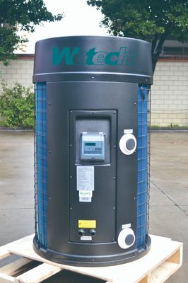 14kw R410A عالية الكفاءة فوق نفخ على / قبالة حمام السباحة مضخة الحرارة للتدفئة التبريد داخل ضاغط الدوار