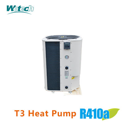 التفريغ الرأسي 25KW R410a سكنية سرعة ثابتة التدفئة التبريد حمام السباحة مضخة الحرارة