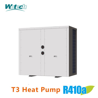 45kw التفريغ الرأسي التجاري R410a ضاغط الدورية مضخة حرارة حمام / مغلق
