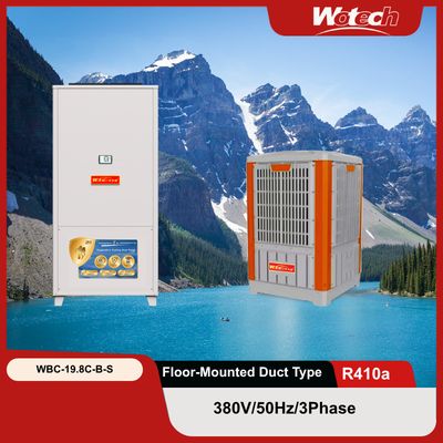 عرض خاص لمكيفات تبريد المياه التبخيرية، وحدات داخلية ذات مخرج علوي مع مجرى هواء، ووحدة خارجية بلاستيكية